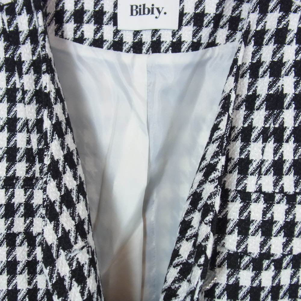 ビビィ B50-VE003BKF FRAN VEST ビジューボタン フラン ベスト ブラック系 F【美品】【中古】