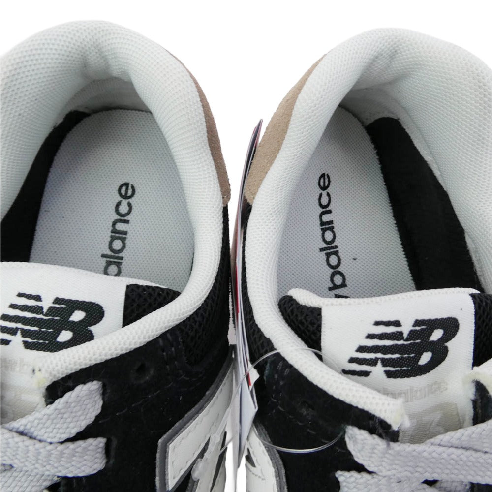 NEW BALANCE ニューバランス ML373XB2 373 LIFESTYLE ライフスタイル ランニング シューズ ローカット スニーカー ブラック系 23.5CM【極上美品】【中古】