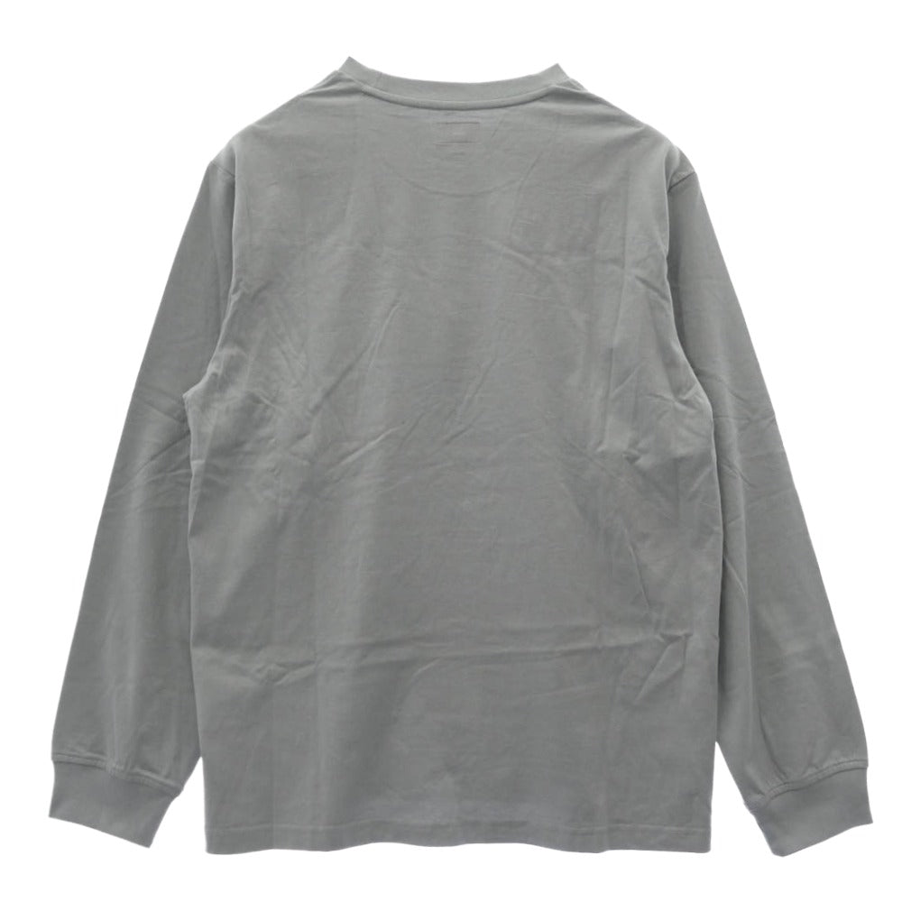 Supreme シュプリーム 20AW Small Box L/S Tee スモールボックス ロングスリーブ 長袖 Tシャツ カットソー グレー系 M【極上美品】【中古】