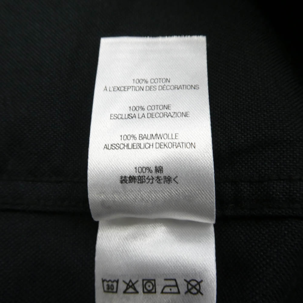 Supreme シュプリーム 23SS Loose Fit S/S Oxford Shirt ルーズフィット ショートスリーブ オックスフォード 半袖 シャツ ブラック系 M【美品】【中古】