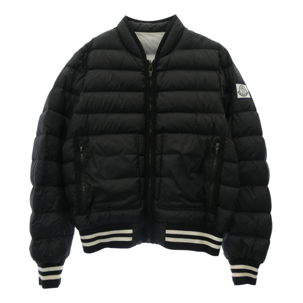 MONCLER モンクレール 青タグ GRENOBLE ダウン ジャケット ブラック系