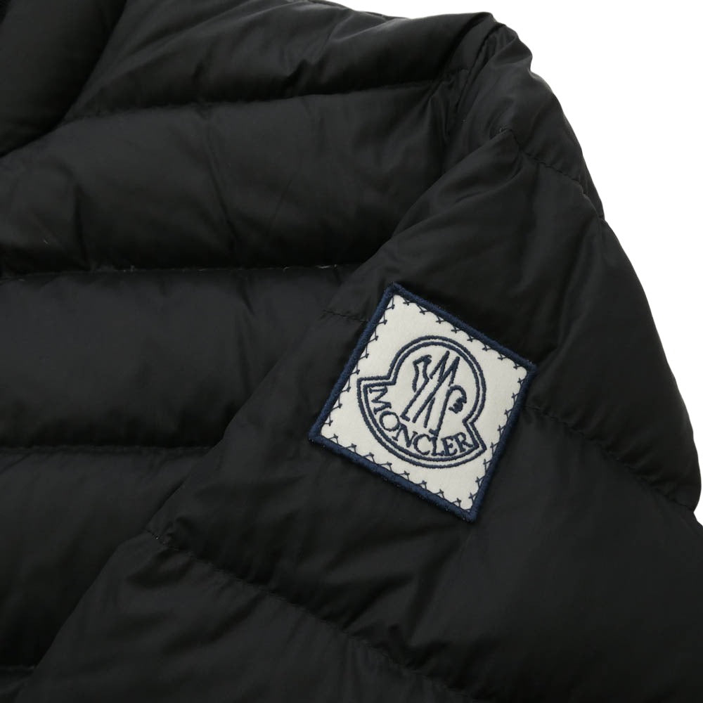 MONCLER モンクレール B13914039880 MONCLER GAMME BLEU GIUBBINO モンクレール ガムブルー ダウンジャケット ブラック系 4【中古】