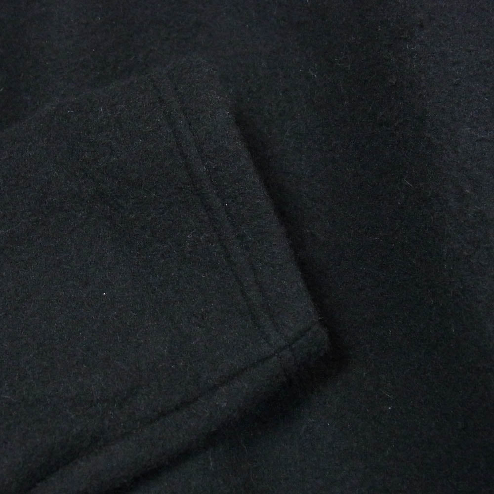 バージスブルック HARE Recycle Wool Fleece Stand Collar Pullover プルオーバー フリース ジャケット ブラック系 2【中古】