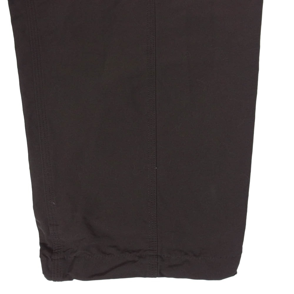 South2 West8 サウスツーウェストエイト NS707 Belted C.S. Pant ベルテッド ナイロン パンツ ダークブラウン系 S【中古】