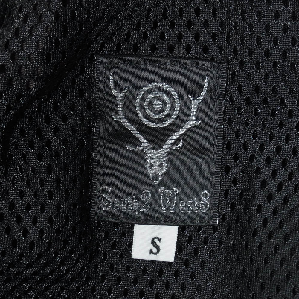 South2 West8 サウスツーウェストエイト NS707 Belted C.S. Pant ベルテッド ナイロン パンツ ダークブラウン系 S【中古】