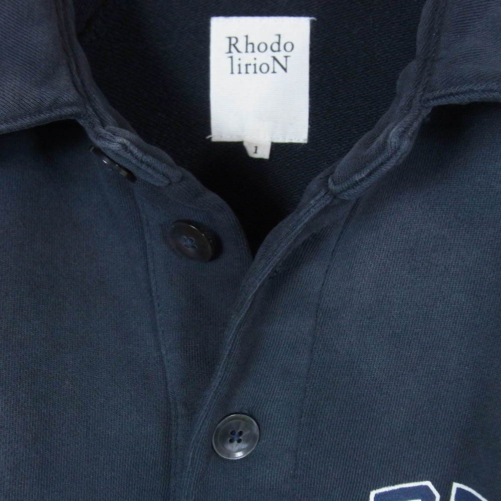 ロドリリオン Polo Sweatshirt ポロ スウェット チャコール系 1【中古】
