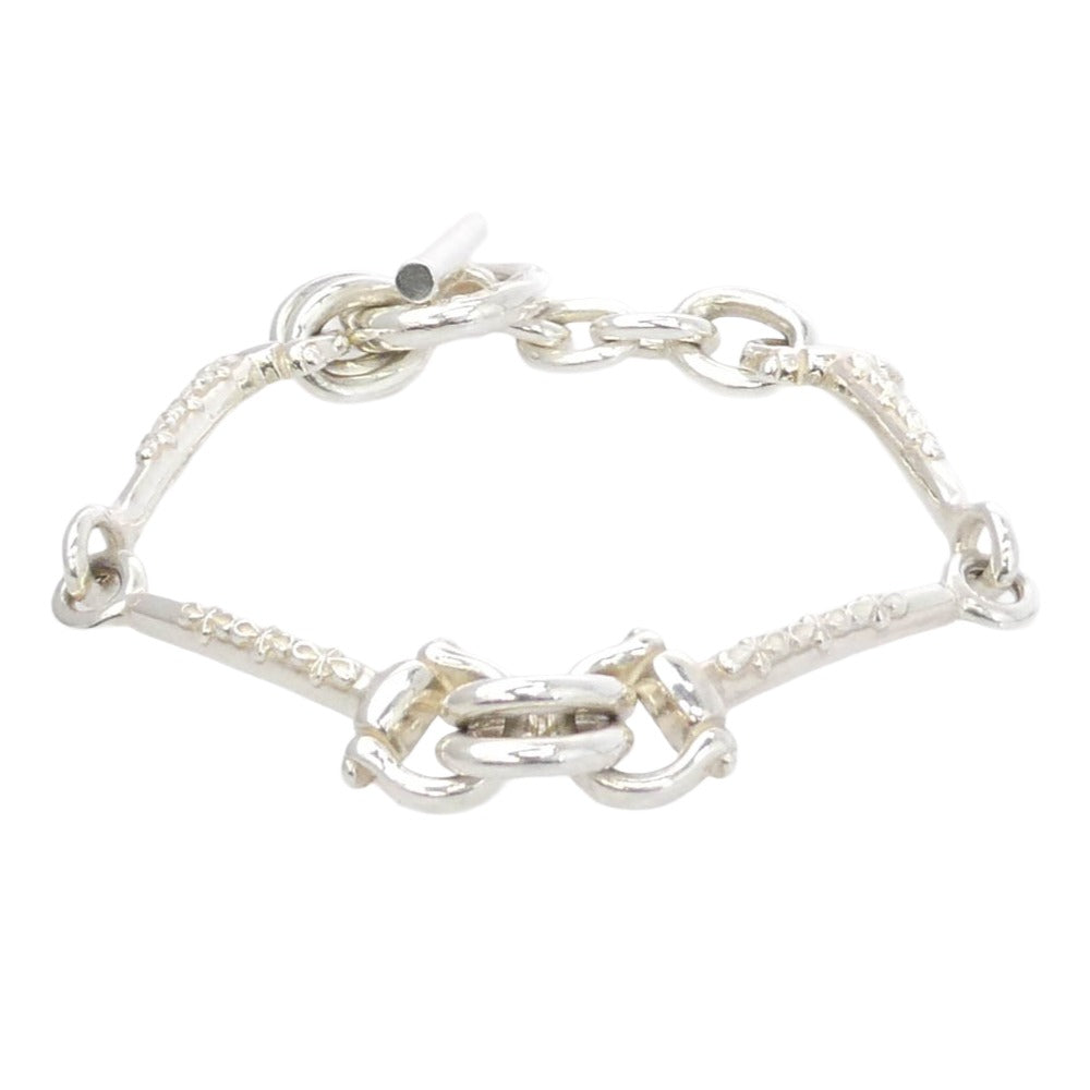 ワカン シルバー スミス BN-083 Horse bit bracelet ホースビット ブレスレット シルバー系【中古】