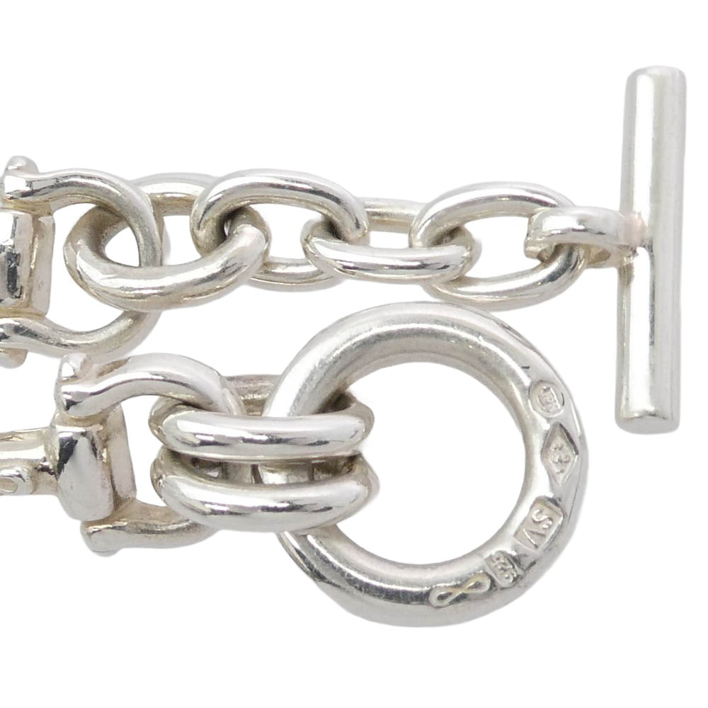 ワカン シルバー スミス BN-083 Horse bit bracelet ホースビット ブレスレット シルバー系【中古】