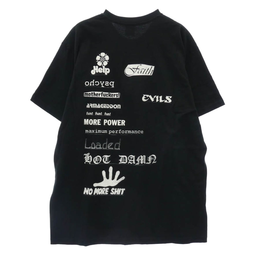 Supreme シュプリーム 20AW No More Shit Tee ノー モア シット Tシャツ 半袖 カットソー ブラック系 L【美品】【中古】