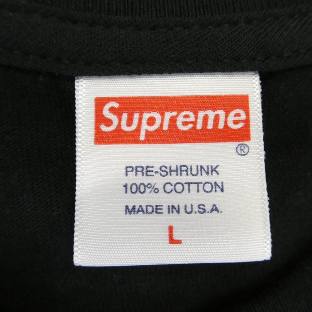 Supreme シュプリーム 20AW No More Shit Tee ノー モア シット Tシャツ 半袖 カットソー ブラック系 L【美品】【中古】
