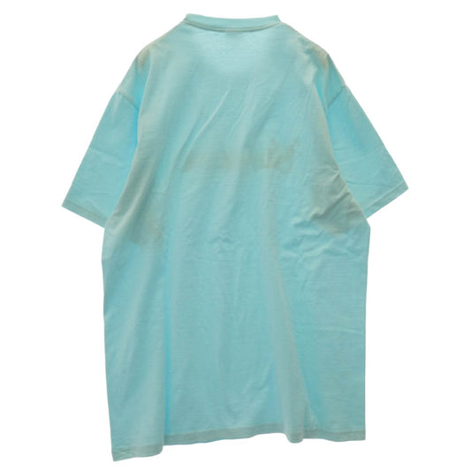 Supreme シュプリーム 21AW Shrek Tee シュレック Tシャツ ロゴ プリント 半袖 カットソー ライトブルー系 L【中古】