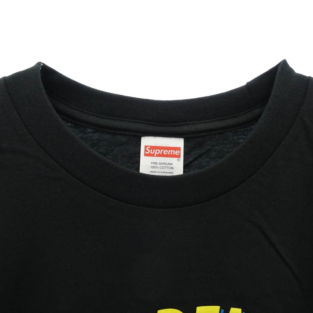 Supreme シュプリーム 25SS Bedroom tee ベッドルーム フロントプリント Tシャツ 半袖 カットソー ブラック系 L【新古品】【未使用】【中古】