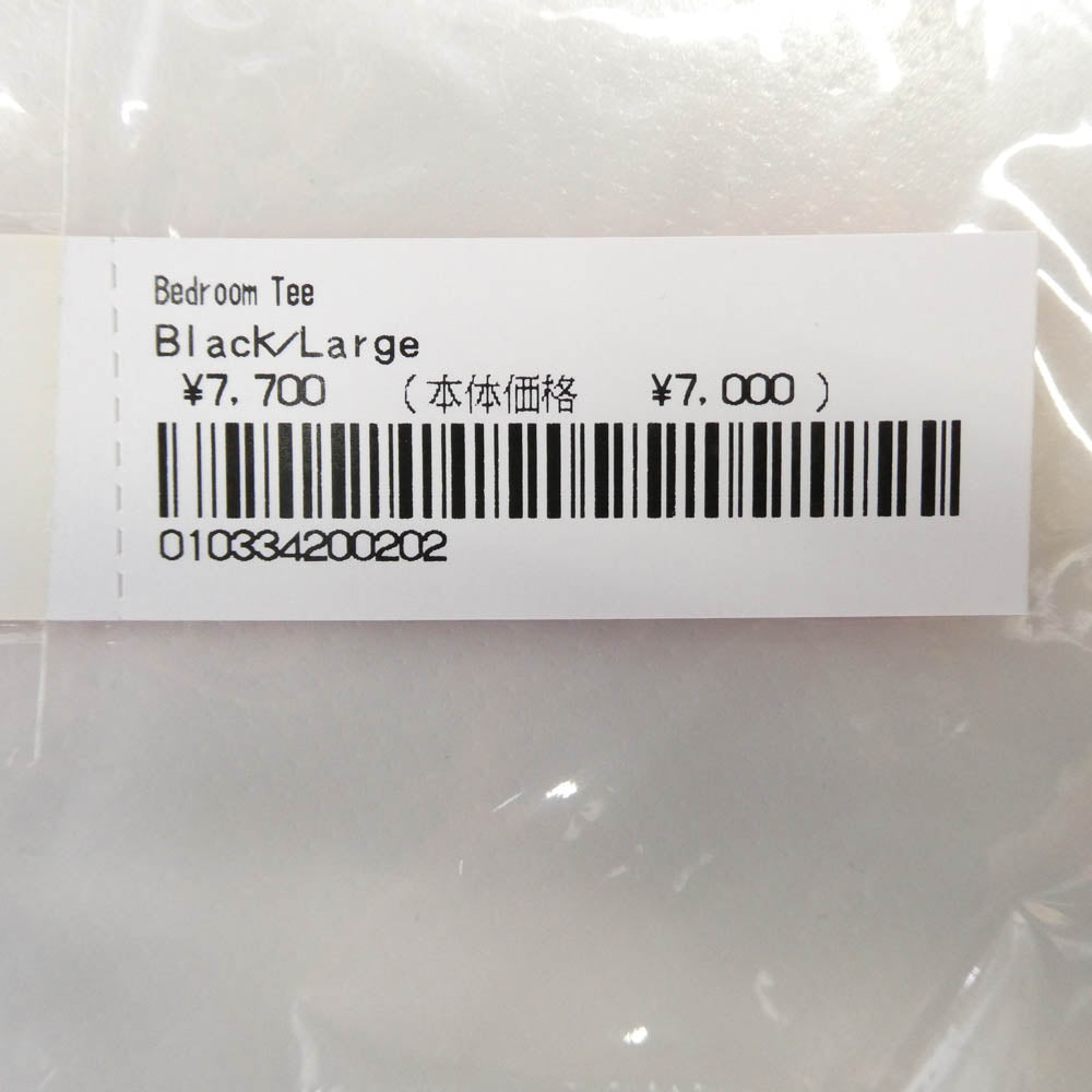 Supreme シュプリーム 25SS Bedroom tee ベッドルーム フロントプリント Tシャツ 半袖 カットソー ブラック系 L【新古品】【未使用】【中古】
