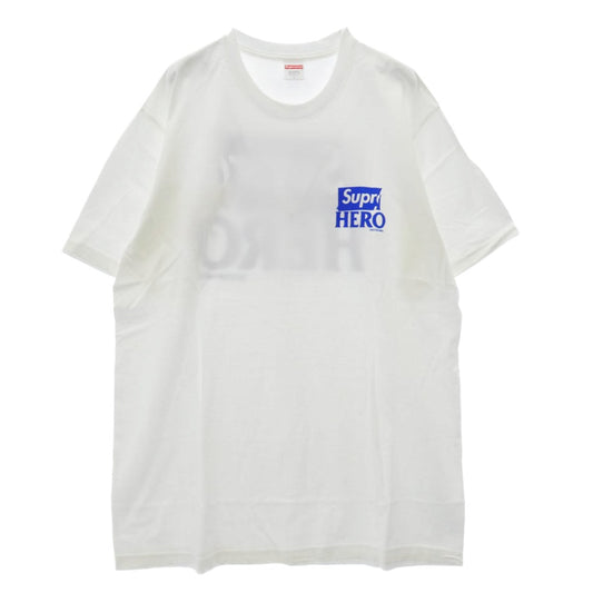Supreme シュプリーム 24SS × ANTIHERO Dog Tee アンチヒーロー ドッグ Tシャツ 半袖 カットソー ホワイト系 L【極上美品】【中古】