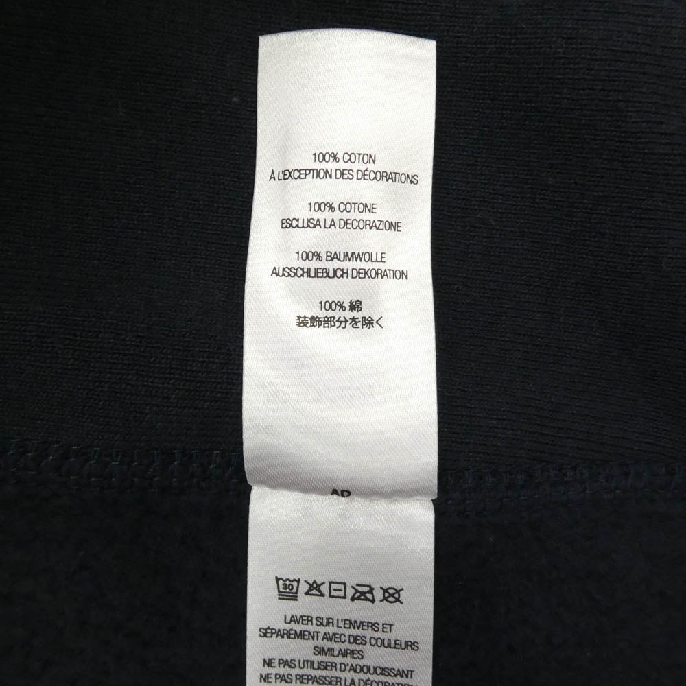 Supreme シュプリーム 21AW Pearl Logo Hooded Sweatshirt パール アーチ ロゴ フーデッド スウェット シャツ フーディー パーカー ネイビー系 L【美品】【中古】