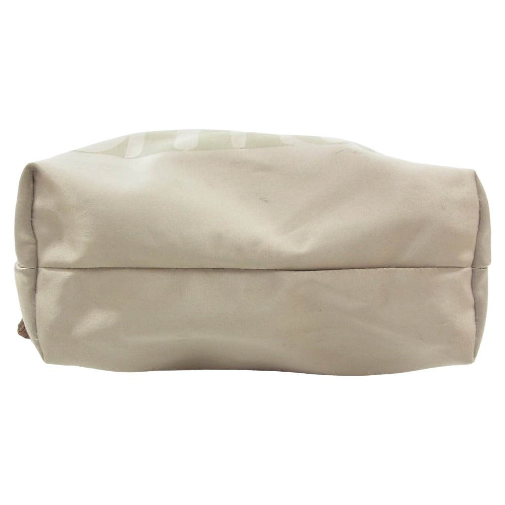 SEE BY CHLOE シーバイクロエ ESSENTIAL SMALL TOTE BAG ロゴプリント スモール トートバッグ ブラウン系【中古】