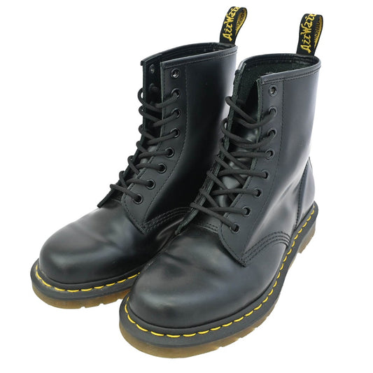 Dr.Martens ドクターマーチン 11822 8ホール レザー レースアップ ブーツ ブラック系 38【中古】