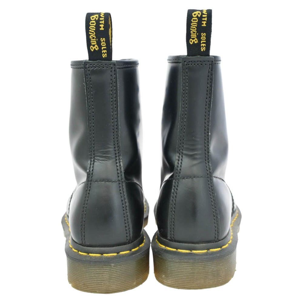 Dr.Martens ドクターマーチン 11822 8ホール レザー レースアップ ブーツ ブラック系 38【中古】