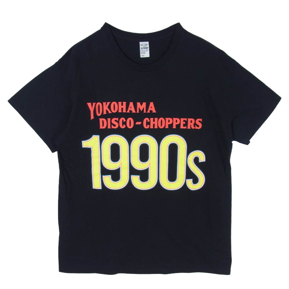 CHALLENGER チャレンジャー YOKOHAMA DISCO-CHOPPERS 半袖 Tシャツ ブラック系 L【中古】