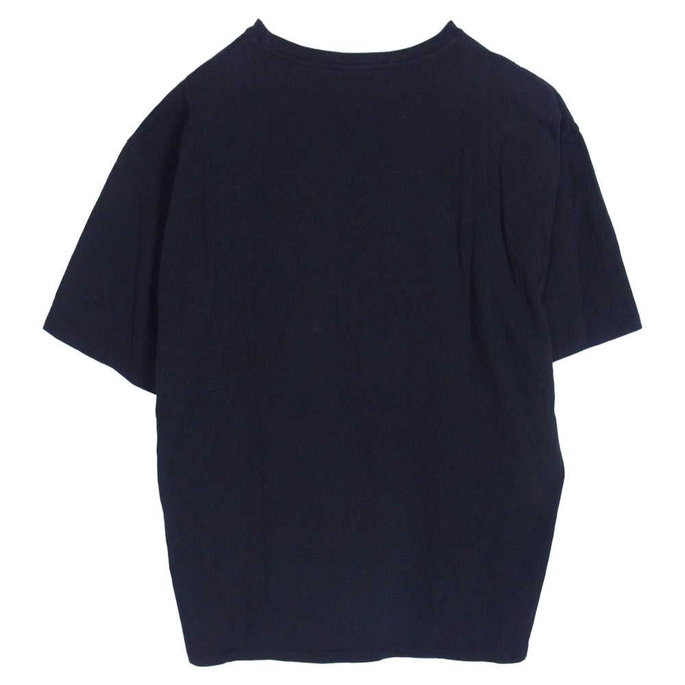 WACKO MARIA ワコマリア ロゴ プリント 半袖 Tシャツ ブラック系 M【中古】