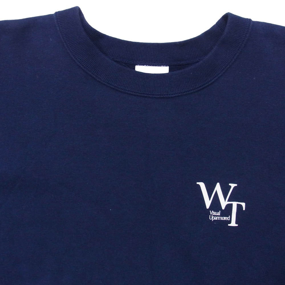 WTAPS ダブルタップス 22aw 222ATDT-CPM02S LOCKS SWEATER COTTON ロックス セーター コットン スウェット トレーナー ネイビー系 X02【中古】