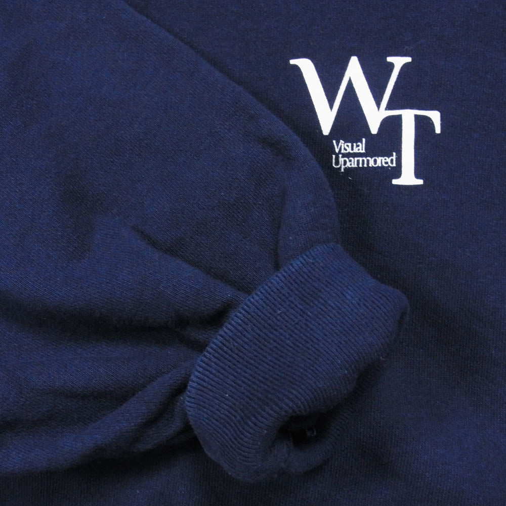 WTAPS ダブルタップス 22aw 222ATDT-CPM02S LOCKS SWEATER COTTON ロックス セーター コットン スウェット トレーナー ネイビー系 X02【中古】