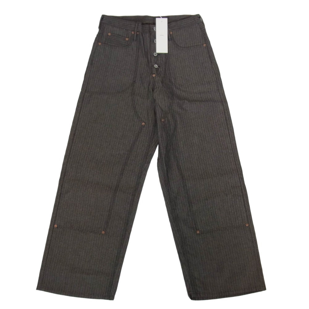 SUGARHILL シュガーヒル 22AW 22AWPT10 DOUBLE KNEE ダブルニー ワーク ペインター パンツ グレー系 32【美品】【中古】