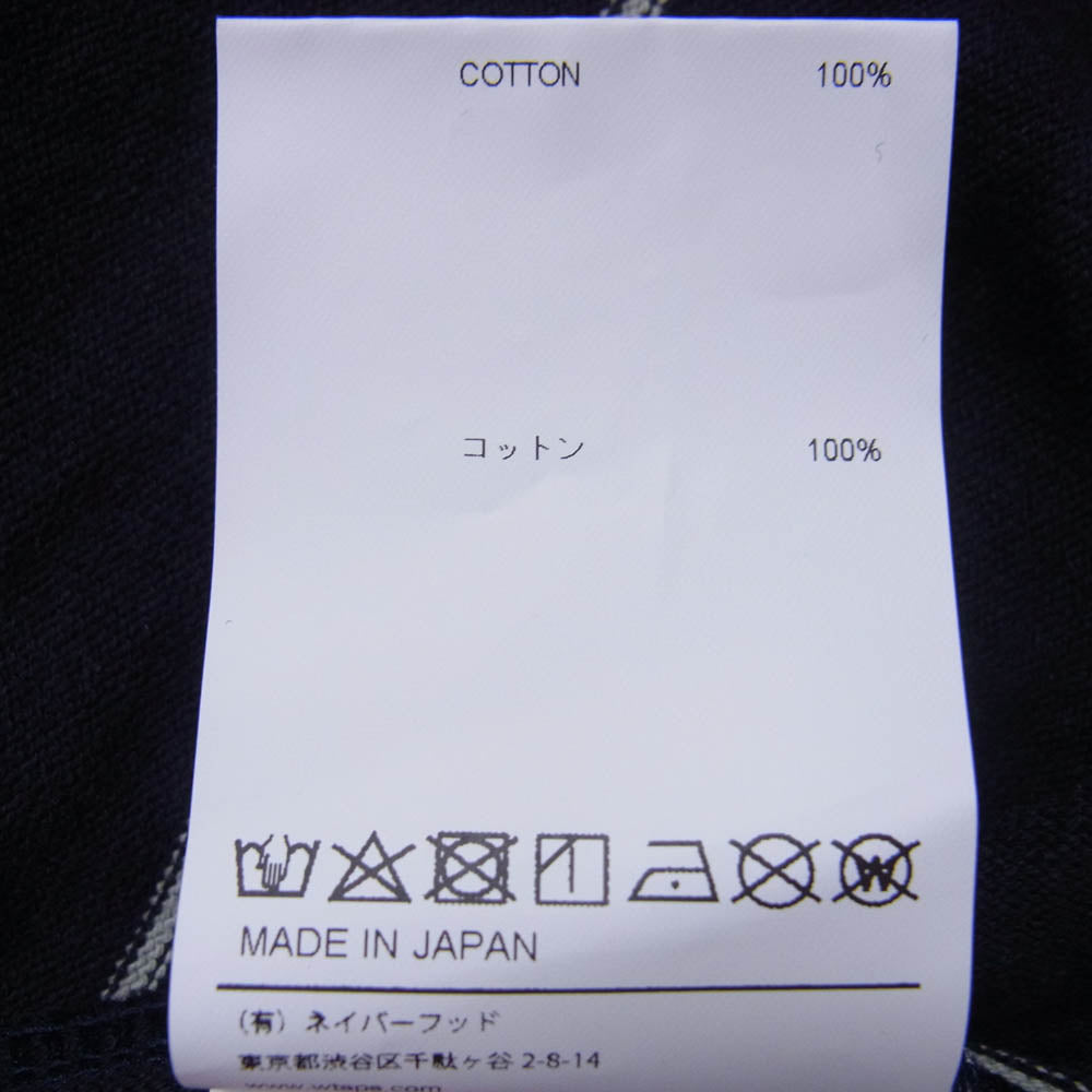 WTAPS ダブルタップス 25ss 251ATDT-CSM26 League SS Cotton リーグ SS 半袖 シャツ ネイビー系 X03【美品】【中古】