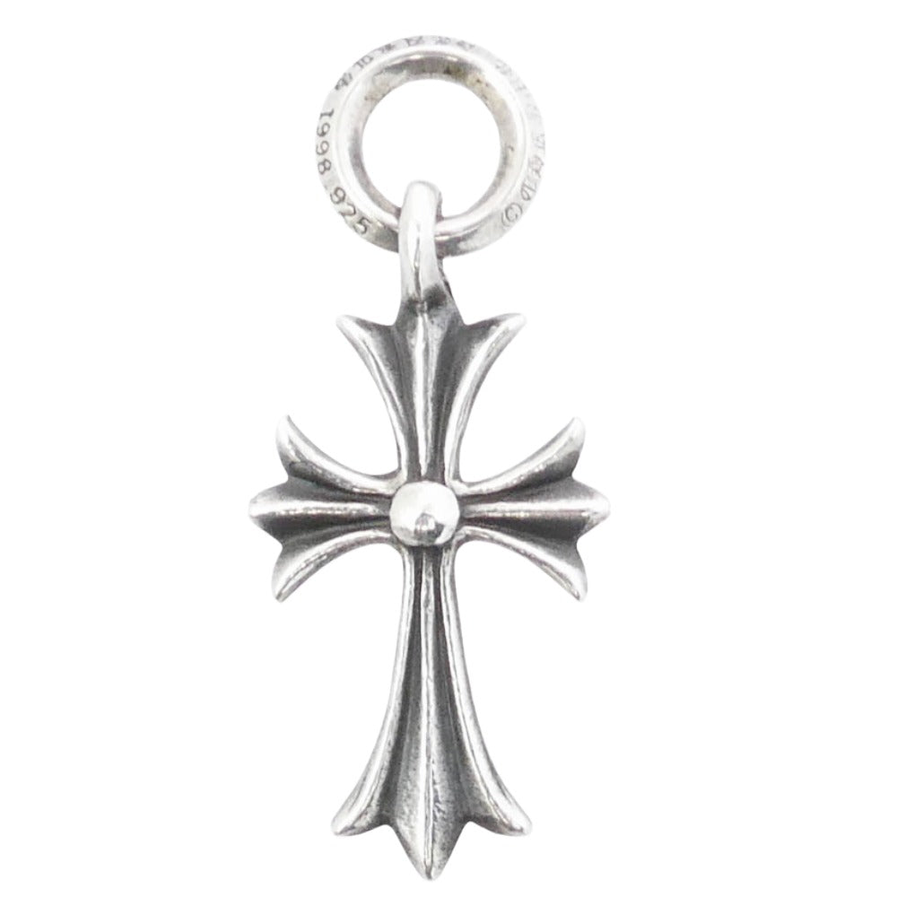CHROME HEARTS クロムハーツ（原本無） TNY CH CRS タイニー CHクロス チャーム ペンダントトップ シルバー系【中古】