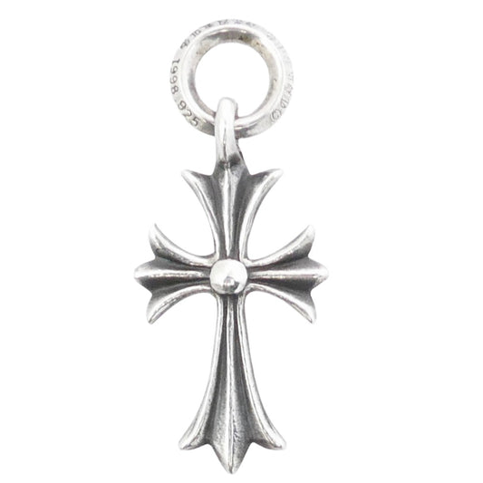 CHROME HEARTS クロムハーツ（原本無） TNY CH CRS タイニー CHクロス チャーム ペンダントトップ シルバー系【中古】