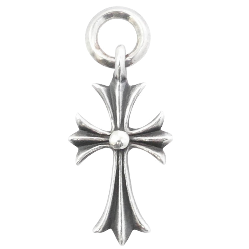 CHROME HEARTS クロムハーツ（原本無） TNY CH CRS タイニー CHクロス チャーム ペンダントトップ シルバー系【中古】