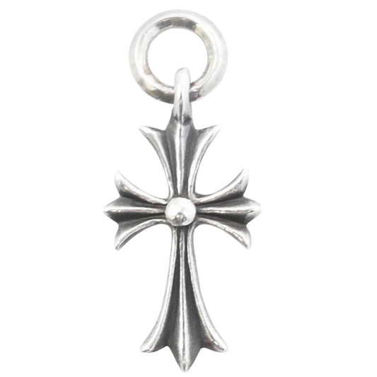 CHROME HEARTS クロムハーツ（原本無） TNY CH CRS タイニー CHクロス チャーム ペンダントトップ シルバー系【中古】