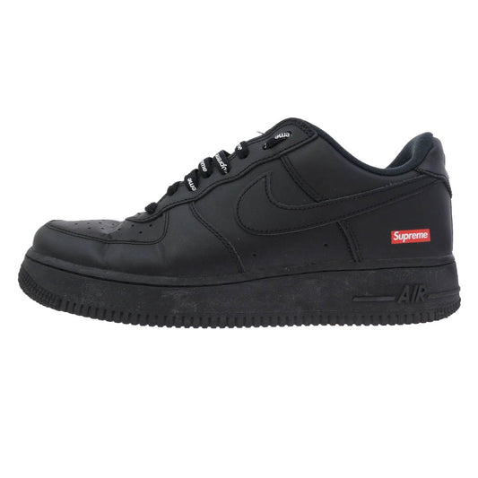 Supreme シュプリーム CU9225-001 × Nike ナイキ Air Force 1 Low Black エアフォース1 ロー ブラック スニーカー ブラック系 26.5cm【中古】