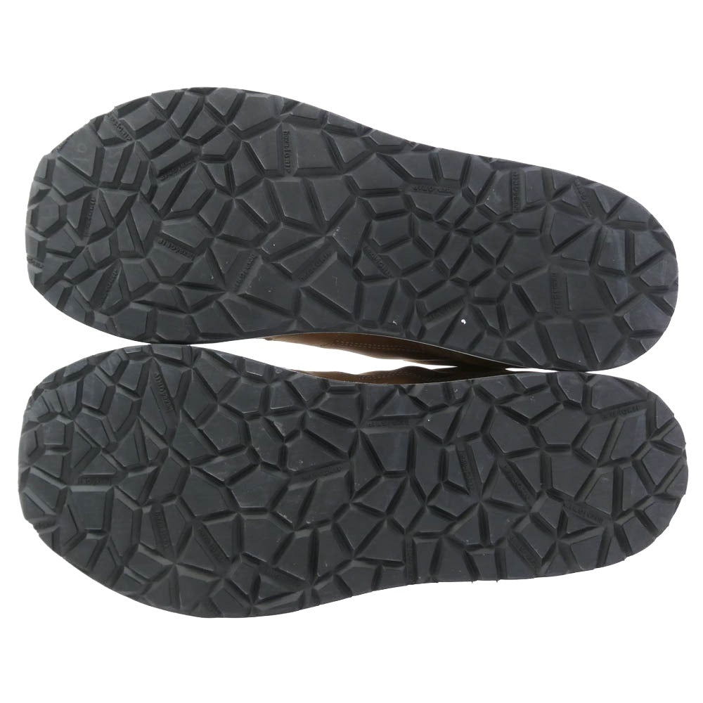 ルンゲ Classic Walk Leather クラシックウォーク レザー スニーカー コンフォートシューズ ブラウン系 グレー系 US9.5【極上美品】【中古】
