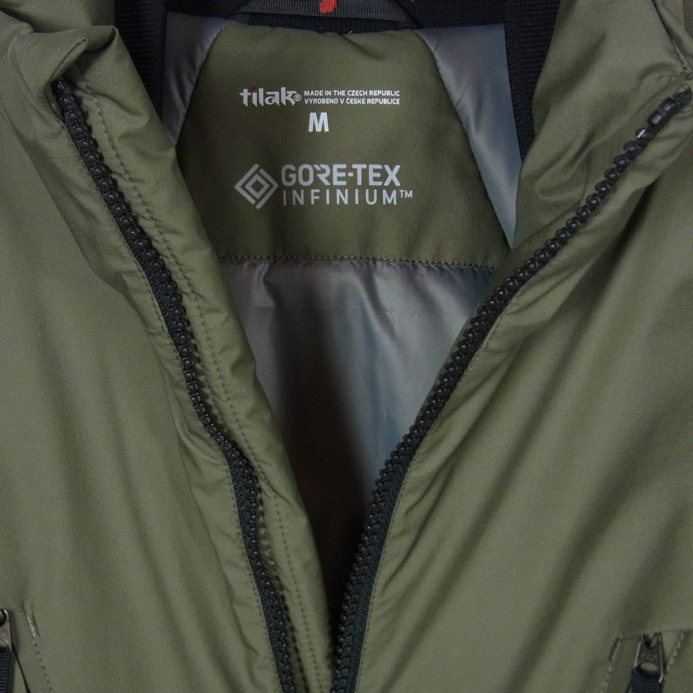 TILAK ティラック POUTNIK Continental Jacket コンチネンタル 中綿 ジャケット カーキ系 M【極上美品】【中古】