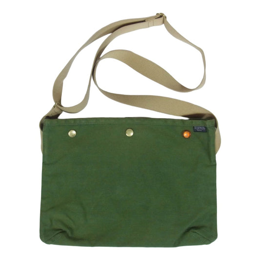 PORTER ポーター COPPI コッピ サコッシュ ショルダーバッグ グリーン系【中古】