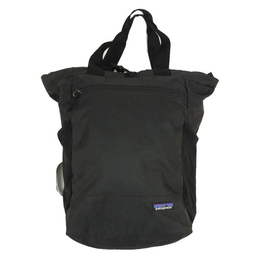 patagonia パタゴニア 22AW 48809 ULTRALIGHT BLACK HOLE TOTE PACK ウルトラライト ブラック ホール 2WAY トートバッグ リュック ブラック系【中古】