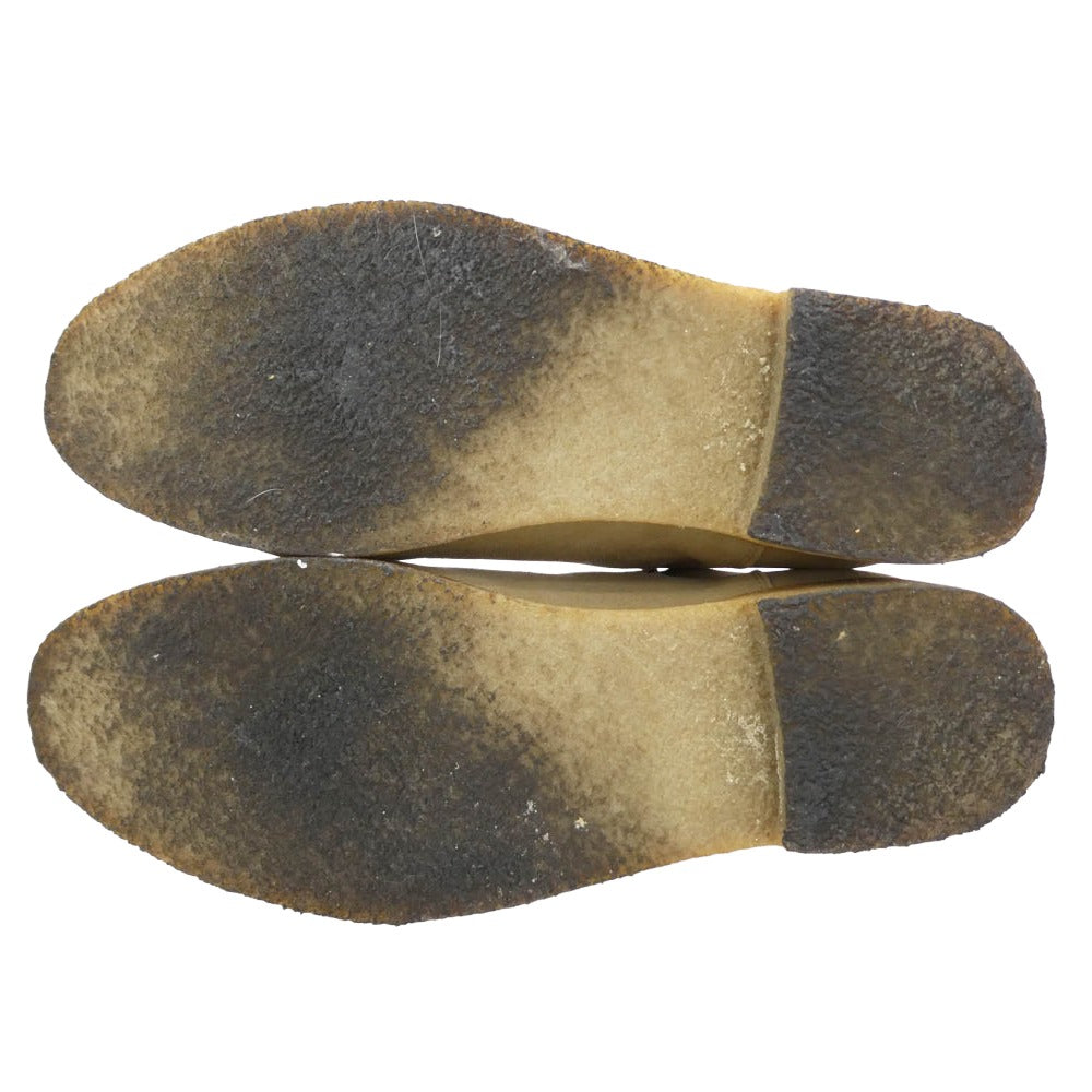 ミニマル Crepe Chelsea Boot クレープ チェルシー スエード サイドゴア ブーツ ベージュ系 10.5【中古】