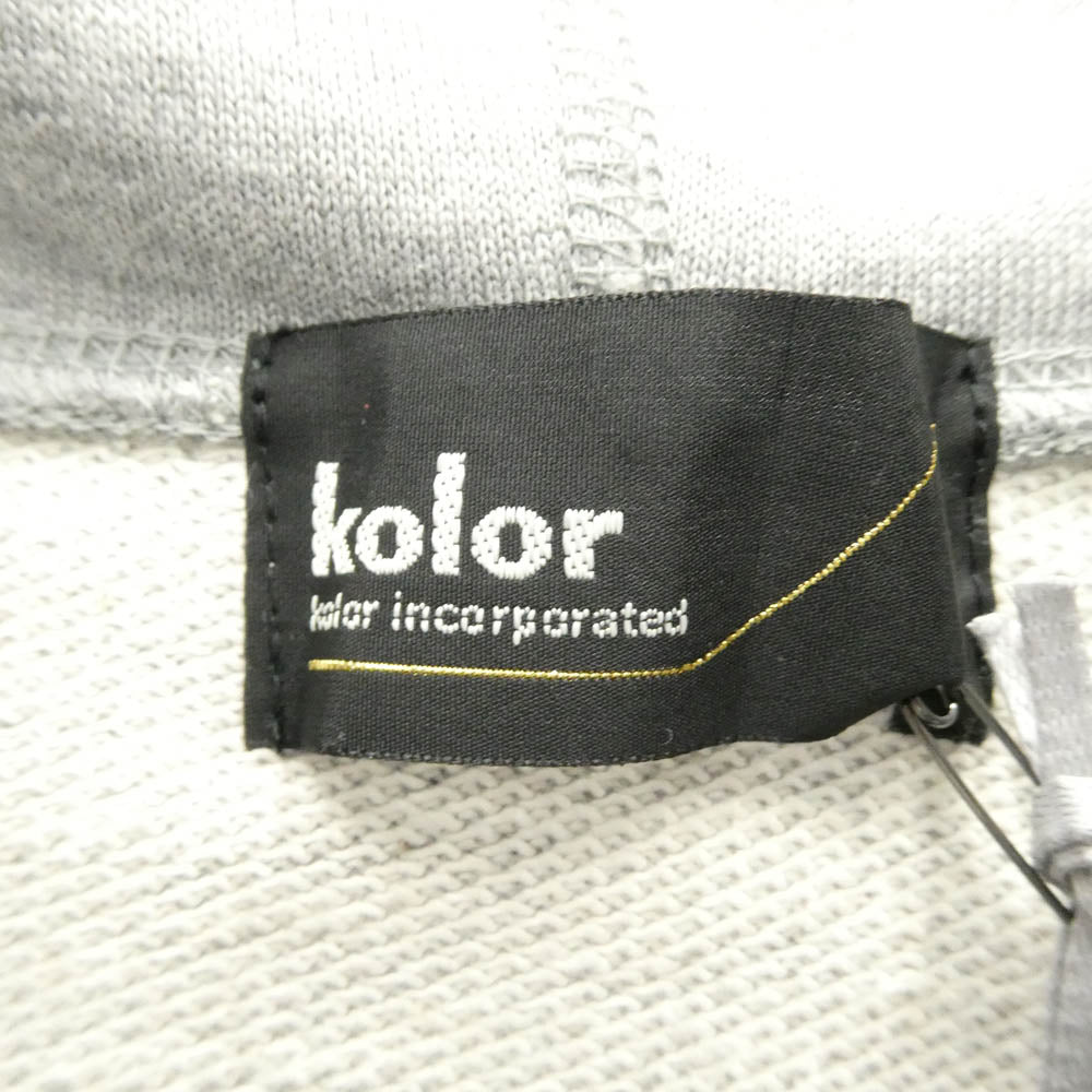 kolor カラー 26SS 26SCM-T15209-03 Tops プリント プルオーバー パーカー フーディー グレー系 5【新古品】【未使用】【中古】