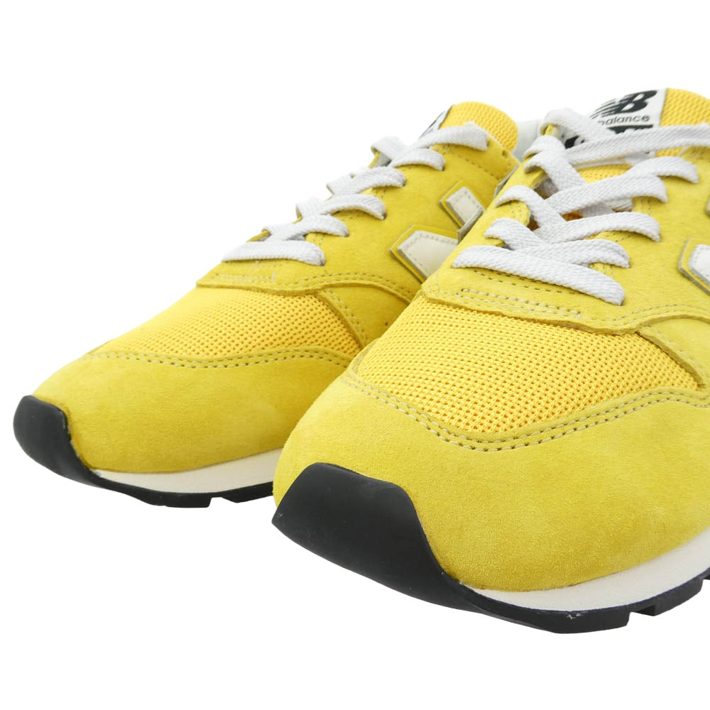 NEW BALANCE ニューバランス CM996SK2 996 Ginger Lemon Grey Matter Sea Salt 996 ジンジャーレモン グレーマター シーソルト ローカット スニーカー イエロー系 27cm【新古品】【未使用】【中古】