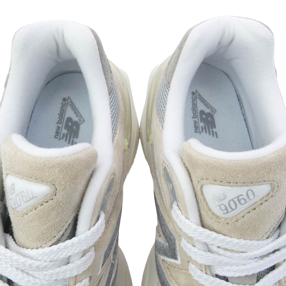 NEW BALANCE ニューバランス U9060LBD Balance 9060 Beige Gray 9060 ベージュ グレー ローカット スニーカー ベージュ系 27cm【新古品】【未使用】【中古】
