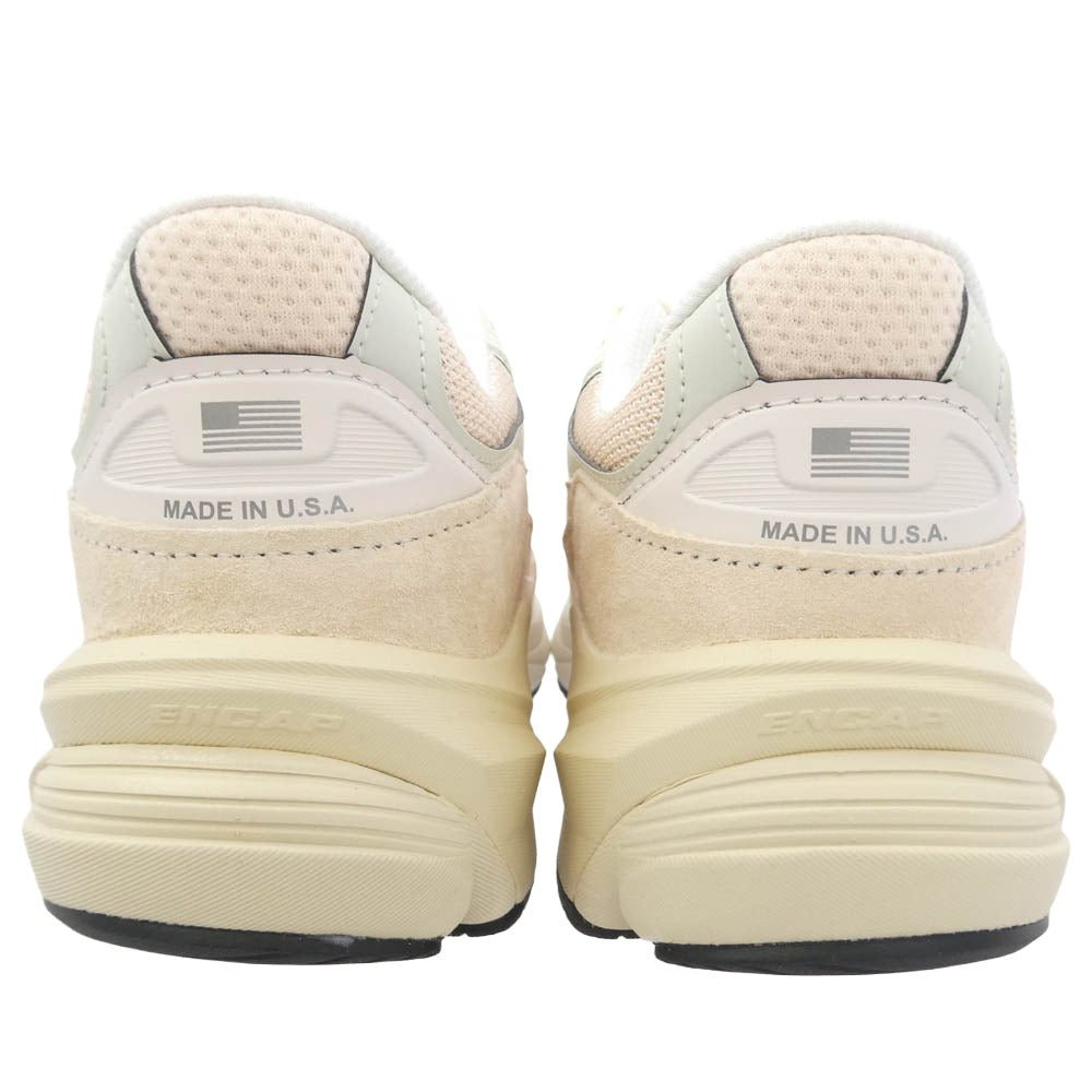 NEW BALANCE ニューバランス U990VR6 990V6 Vintage Rose ヴィンテージローズ ローカット スニーカー ベージュ系 ピンク系 27cm【新古品】【未使用】【中古】