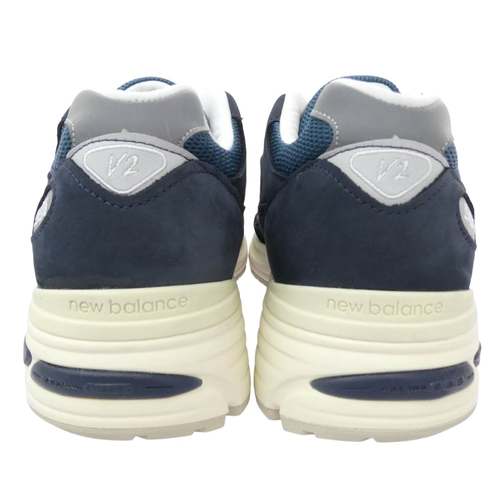 NEW BALANCE ニューバランス U991VN2 991V2 Vintage Sport ヴィンテージスポーツ ローカット スニーカー ブルー系 ホワイト系 27cm【新古品】【未使用】【中古】