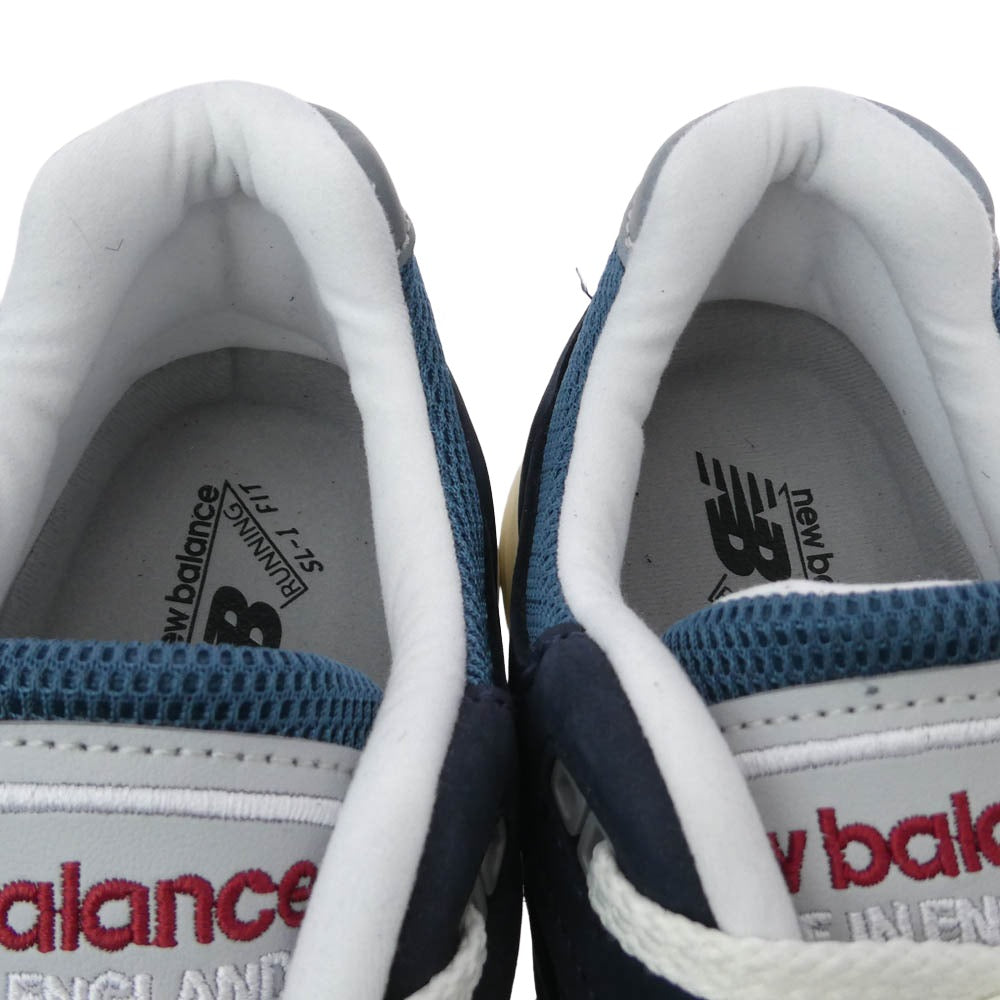 NEW BALANCE ニューバランス U991VN2 991V2 Vintage Sport ヴィンテージスポーツ ローカット スニーカー ブルー系 ホワイト系 27cm【新古品】【未使用】【中古】