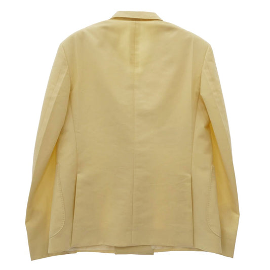 LOUIS VUITTON ルイ・ヴィトン 19SS RM191 JMD HGJ60E ヴァージル期 イタリア製 Plain Rainbow ダブルブレスト 2B テーラードジャケット アイボリー系 44【美品】【中古】