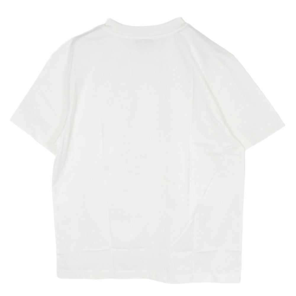 A.P.C. アーペーセー 25222-1-90301 PACK パック スタンダードジャージ ロゴ刺繍 クルーネック 半袖 Tシャツ ホワイト系 XL【中古】