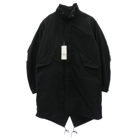 ATON エイトン CMAGGW6983 AIR WEATHER FISHTAIL COAT エアーウェザー フィッシュテール モッズコート ブラック系 04【極上美品】【中古】