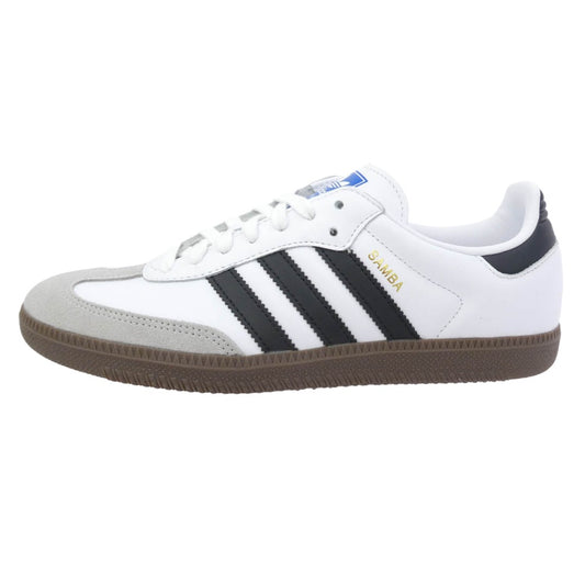 adidas アディダス B75806 SAMBA OG サンバOG ローカット スニーカー ホワイト系 27cm【極上美品】【中古】