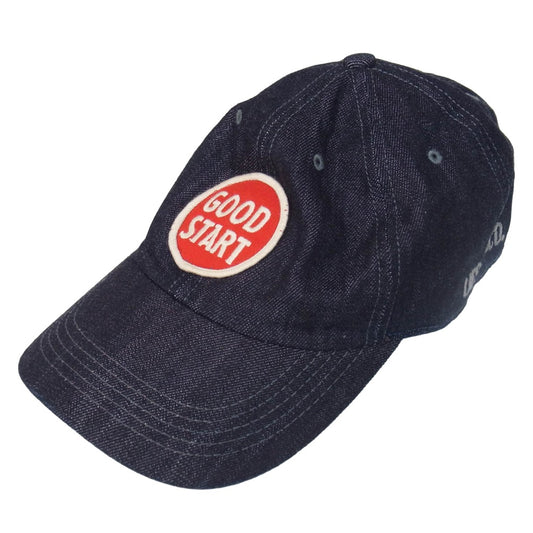UES ウエス GOOS START wear well インディゴ キャップ インディゴブルー系【中古】