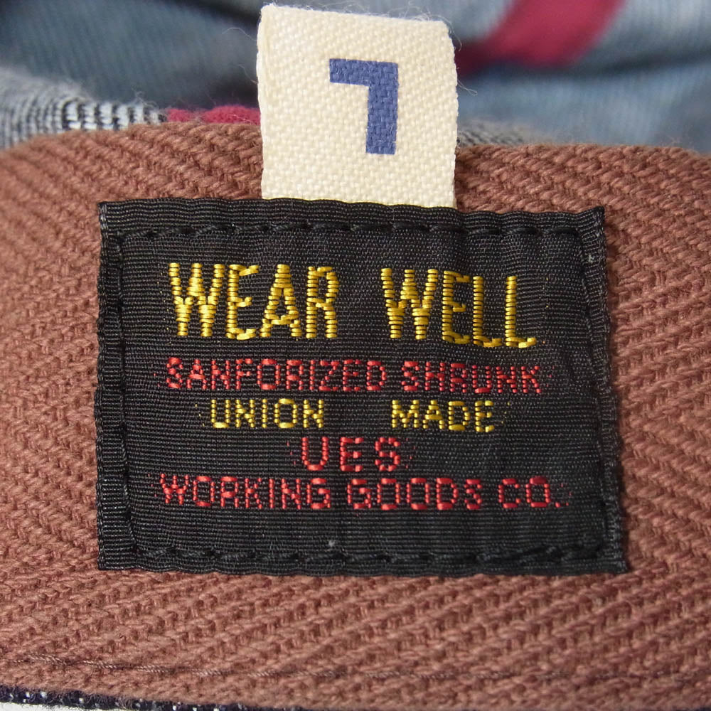 UES ウエス GOOS START wear well インディゴ キャップ インディゴブルー系【中古】